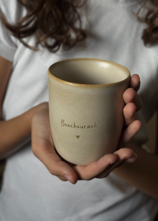 Tasse à message personnalisé 22cl
