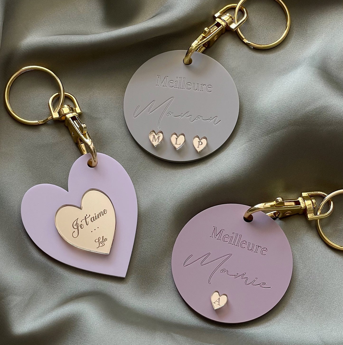 Heart key ring