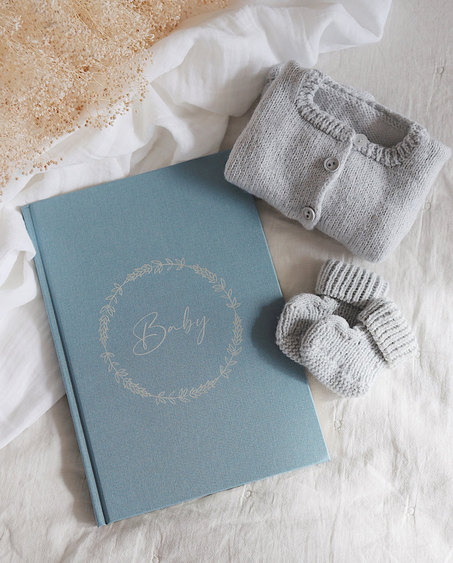 Linen souvenir notebook