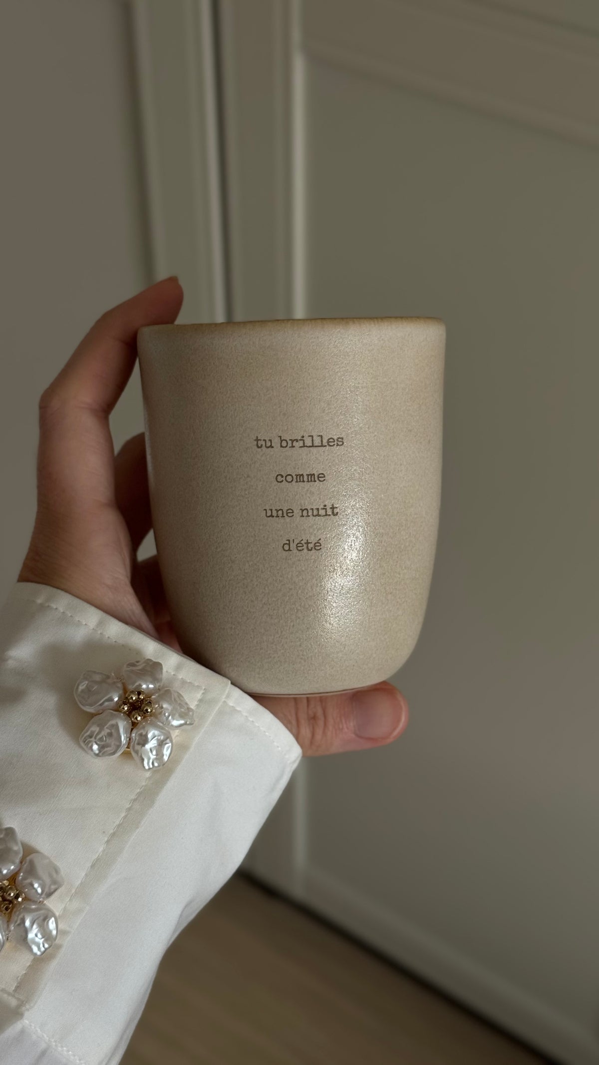 Tasse à message personnalisé