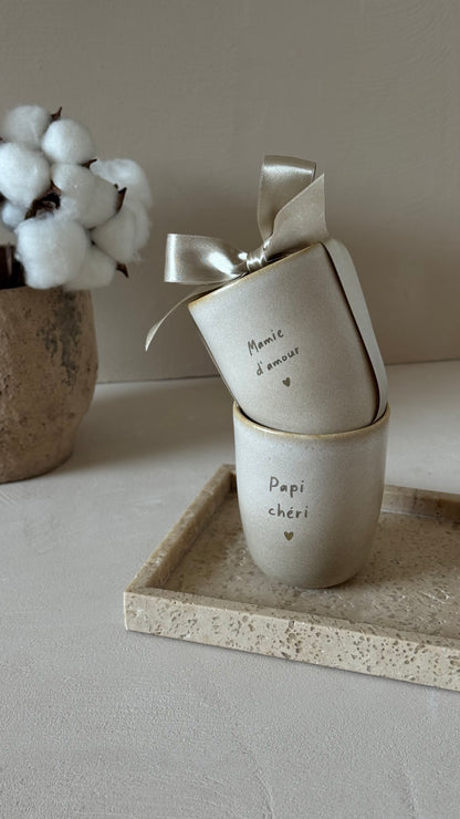 Tasse à message personnalisé