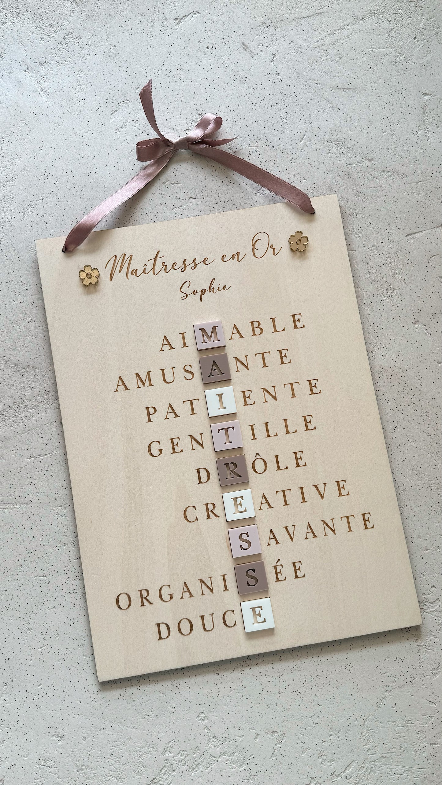 Teacher, Teaching Assistant, Nanny Sign