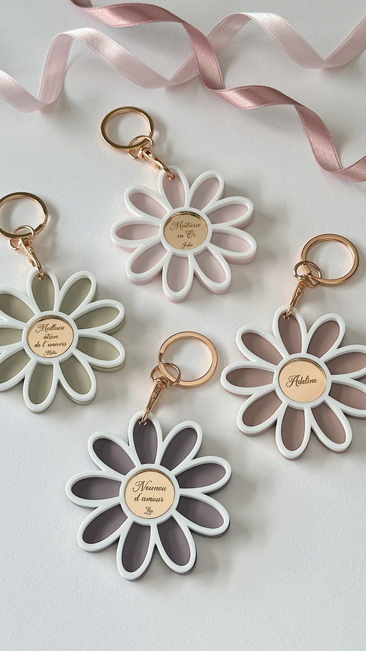 Fleurette keychain