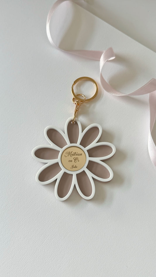 Fleurette keychain