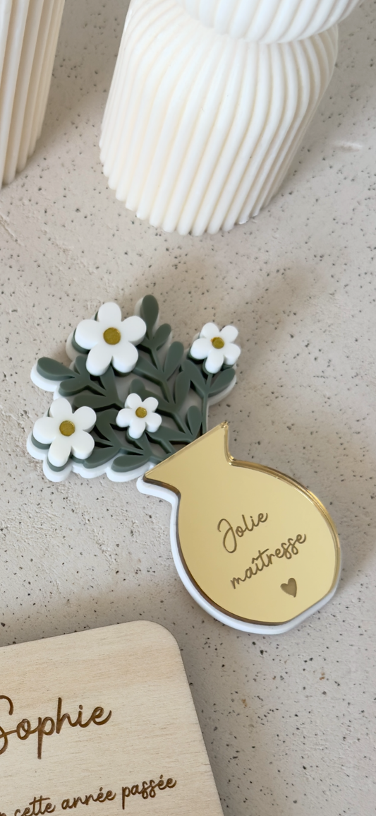 Personalized decorative magnet