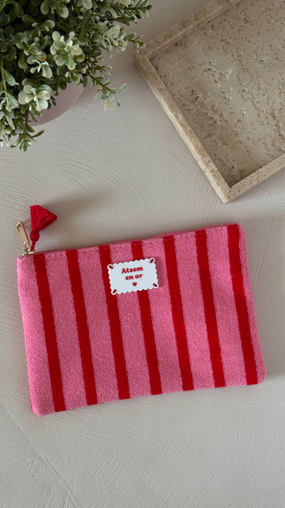 Trousse éponge personnalisée
