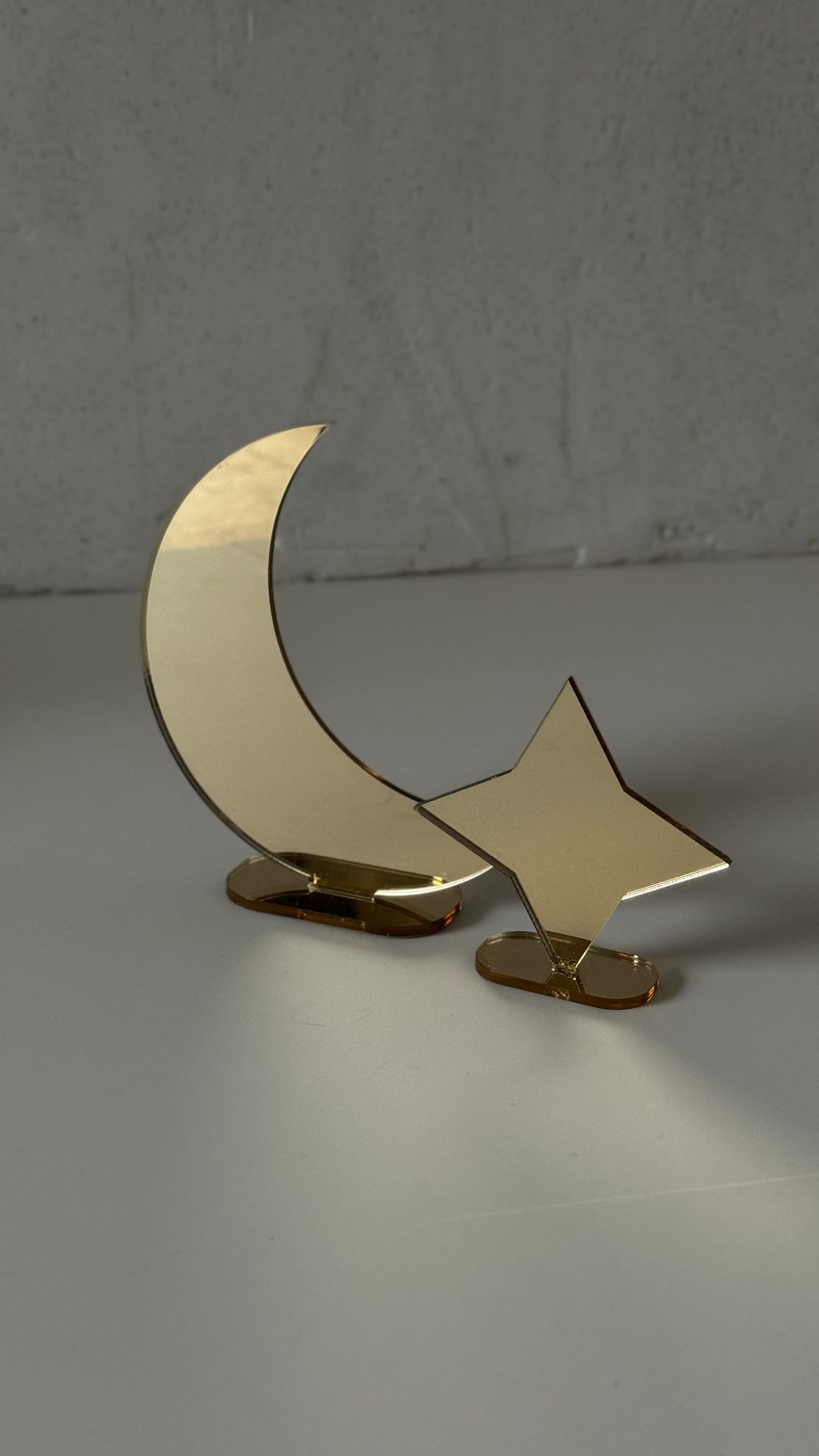 Ensemble lune/étoile