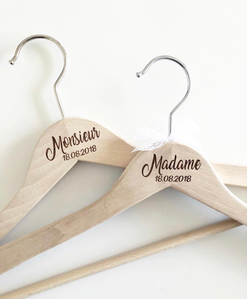 Personalized Wedding Hangers