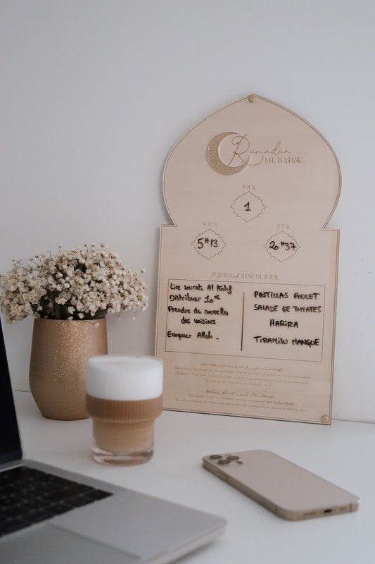 Ramadan Menu Board