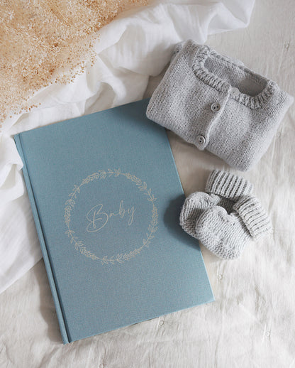 Linen souvenir notebook