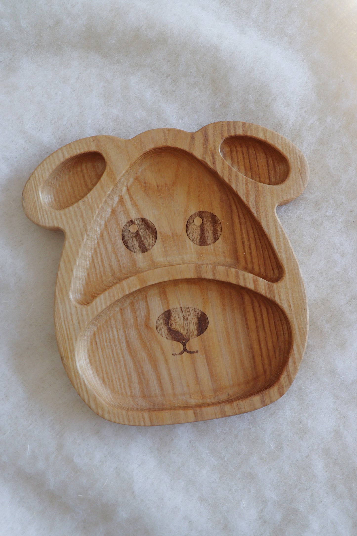 Wooden plate