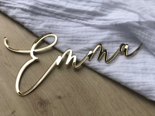 Wall inscription Mirror