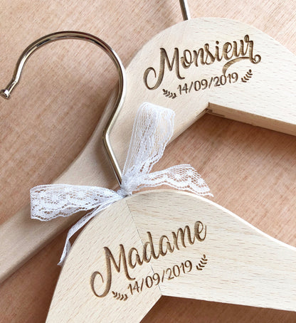 Personalized Wedding Hangers