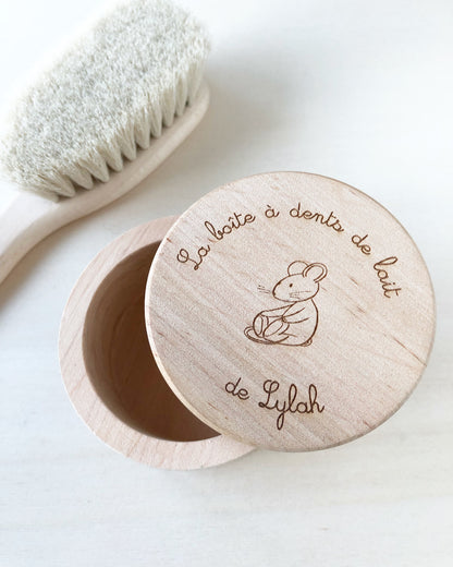 Boîte à dents de lait