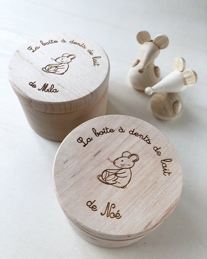 Boîte à dents de lait