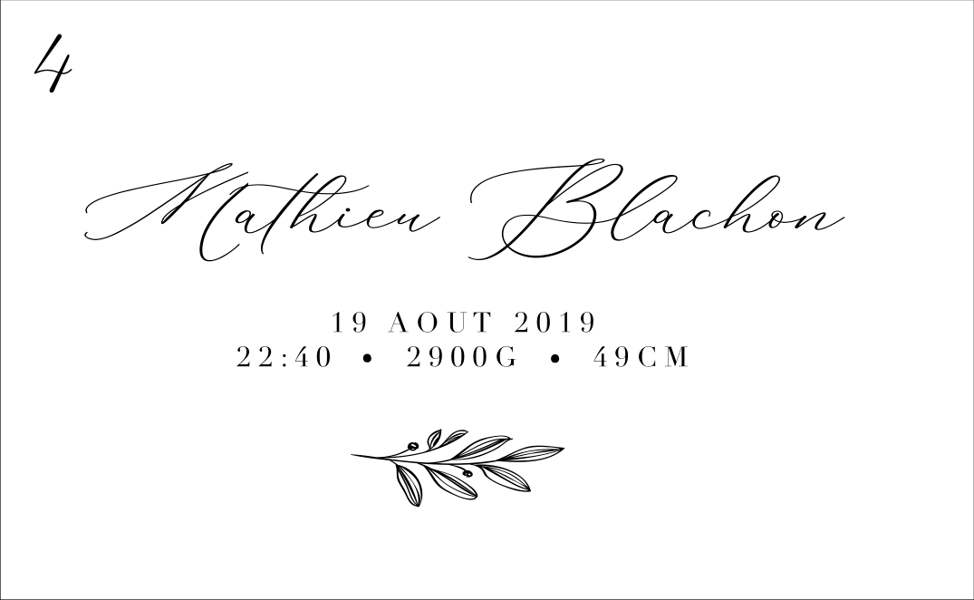 Mes souvenirs de naissance