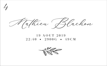 Mes souvenirs de naissance