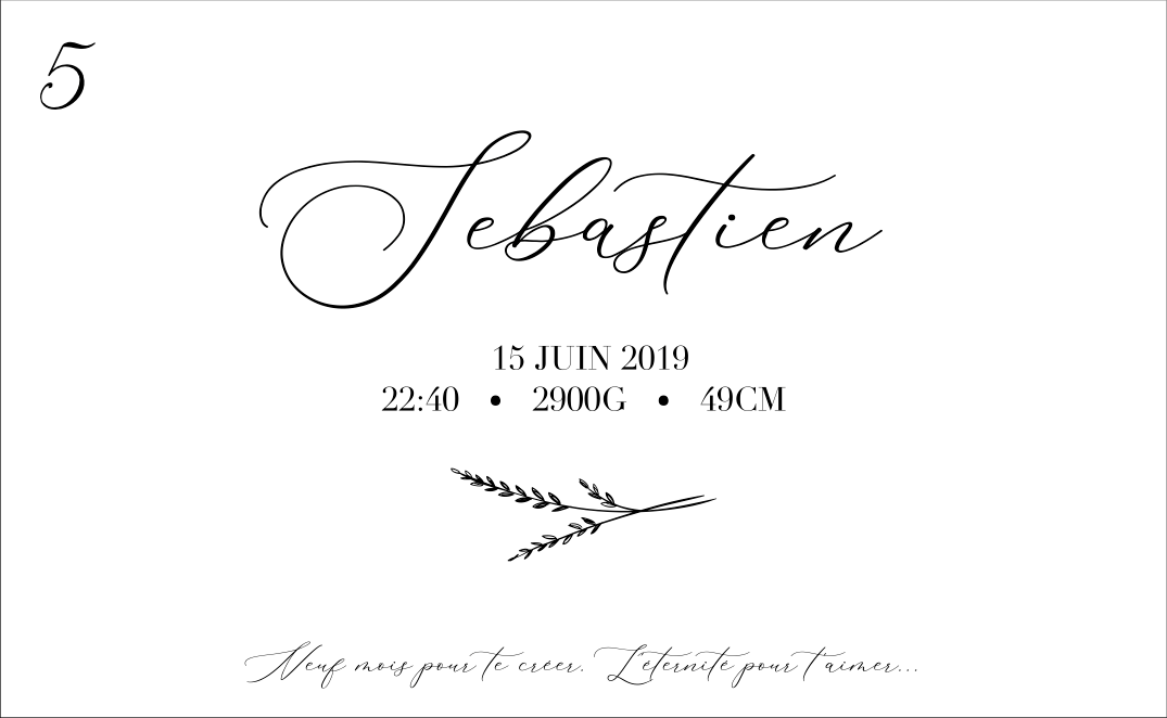 Mes souvenirs de naissance