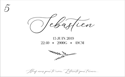 Mes souvenirs de naissance