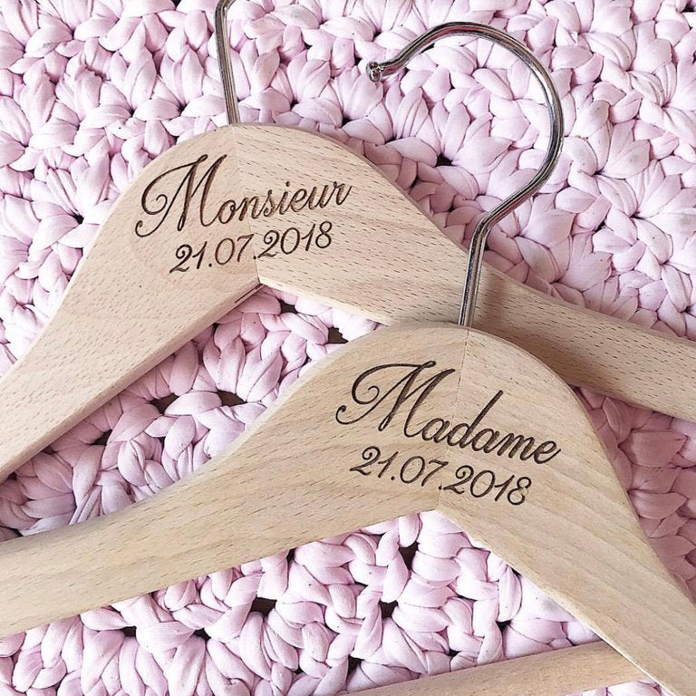 Personalized Wedding Hangers